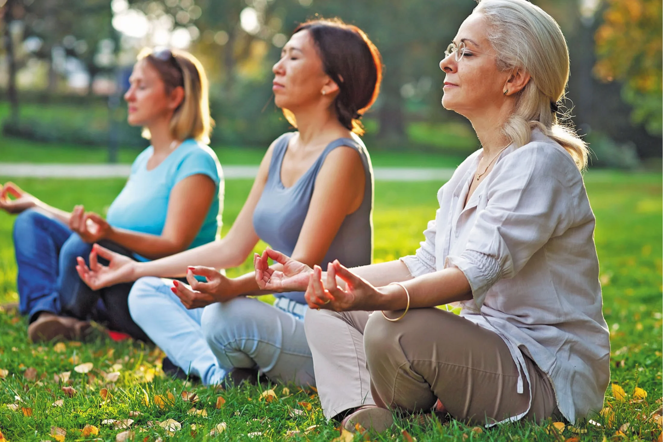 Meditation Enhancing Well being for the Elderly